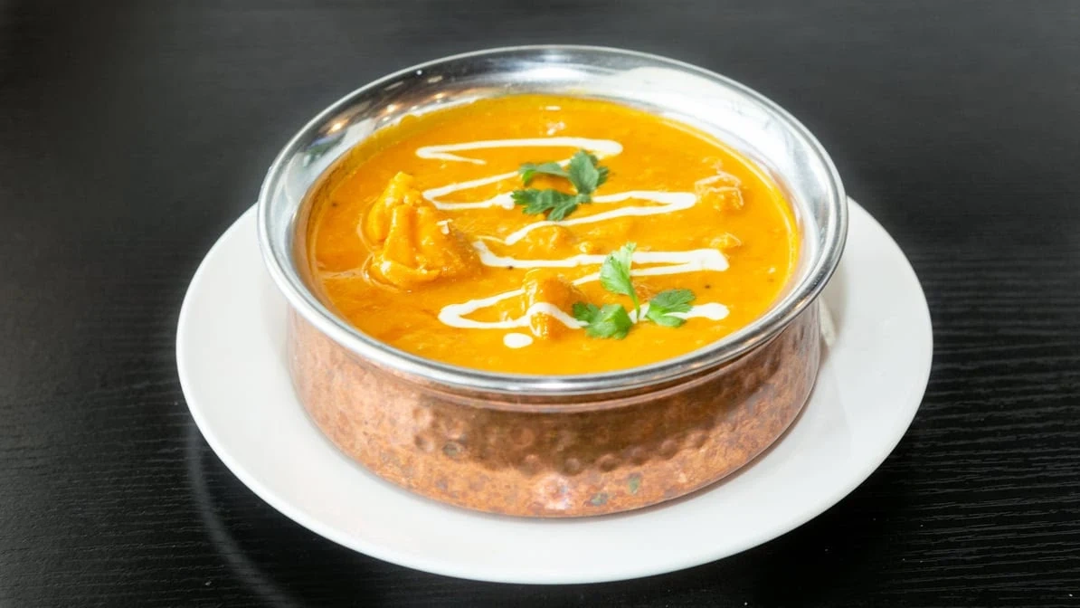 A chicken curry cooked to order at Raj's Corner